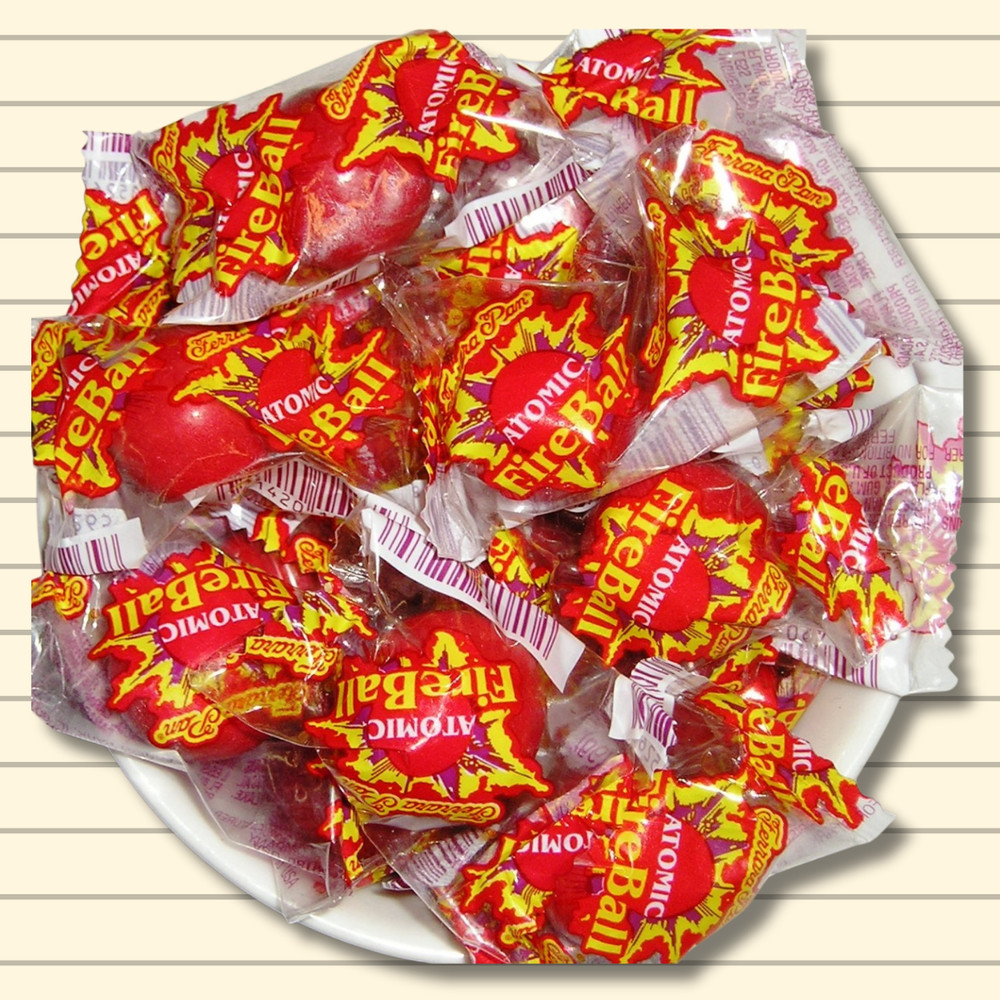 1 LB One Pound Ferrara Atomic Fireballs – FRESH STOCK