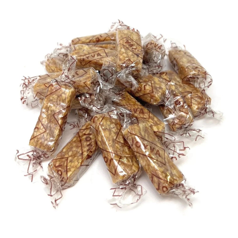 Joyva Sesame Honey Crunch Candy 24 oz | Sweet Sesame & Honey Bars | Fresh