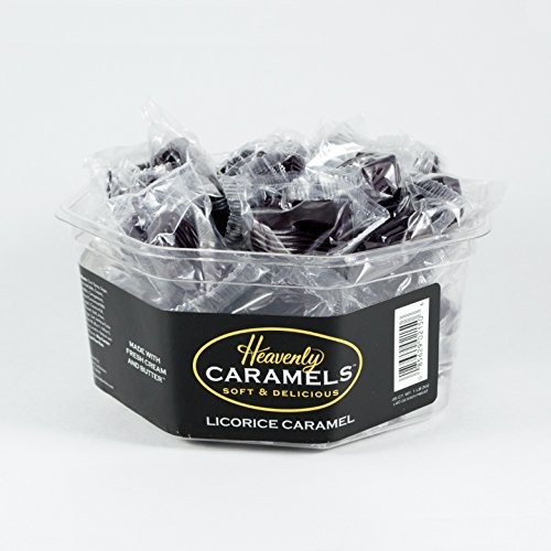 J Morgan Confections Heavenly Caramel | Licorice Flavor 45 Count (Pack of 1)