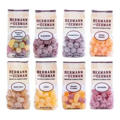 Hermann The German Bavarian Fruits Hard Candy Assorted Flavors 5.29 Oz /150 g. .