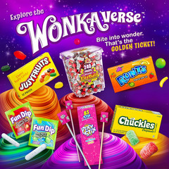 Wonka Spree Original Hard Candy, 5 Ounce Theater Candy Boxes (Pack of 12)