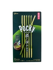 Pocky CHOCOLATE dark flavored matcha 抹茶ポッキー