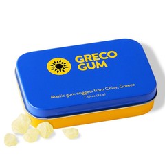 Greco Gum Mastic Gum Nuggets – Large Pieces Hard Chewing Gum for Jawline Tra…