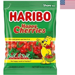 Delightful Chewy Cherry Gummies, 5 oz Bag – A Colorful Treat for Movie Nights