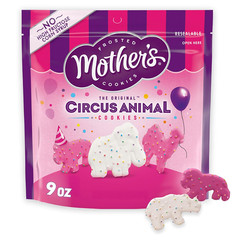 Original Circus Animal , Frosted Animal Cookies with Rainbow Sprinkles, Resea…