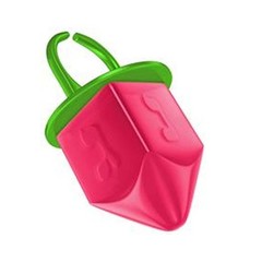 Dreidel Jewel Ring Pops Candy Kosher Certified Variety Pack Party Favors 18 Ct