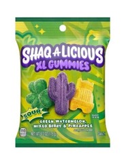 Shaquille O’Neal SOUR SHAQ-A-LICIOUS XL Gummies Watermelon – Berry – Pineapple