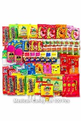 100 Piece Mexican Candy Variety Bulk Pack Individually Wrapped Dulces Mexicanos