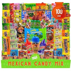 Exotic 100-Count Variety Pack of Mexican Candies – Perfect for Gifting