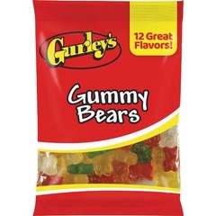 Gurley’s 4.5 Oz. Gummy Bears 743780 Pack of 12 Gurley’s 743780