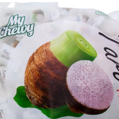 Chewy Candy Milk Toffee Haoliyuan Thai Taro Dessert Flavor Fruit 360g Big Pack