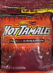 2x Hot Tamales Fierce Cinnamon Chewy Candy 28.8 Oz Resealable Bag – 2 PACK