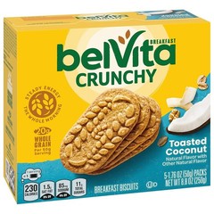 Steady Energy Coconut Breakfast Biscuits, 30 Packs