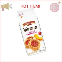 Pepperidge Farm Verona Apricot Raspberry Thumbprint Cookies, 6.75 oz. Bag
