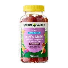 Spring Valley Zero Sugar Kids Multi Gummy, 180 Count