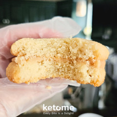 KETO CARAMEL Cookies Homemade – Low-Carb, Sugar-Free & Gluten-Free