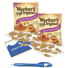 WERTHERS’ ORIGINAL | SOFT CARAMELS Candies | 2 Pack, 2.22-Oz. Bags, Sameday Ship