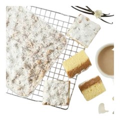 New York Crumb Cake Fresh 8×8 Pan Sealed Made Daily