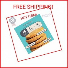 Love + Chew Mini Vegan Cookies, Gluten Free, 3-4g Plant Based Protein Per Cookie