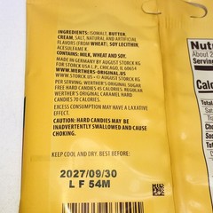 Werther’s Original Sugar Free Assorted Caramel Hard Candies 6 BAGS ( SUGAR FREE