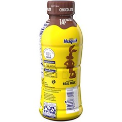 Nestle Nesquik Low Fat 1% Milk Chocolate 14 Ounce (Pack of 12)