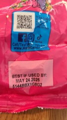 Lot Of 5 5 Ounce Nerds GUMMY CLUSTERS rainbow Share Pouch Crunchy Best By 5/26