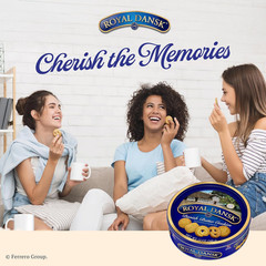Royal Dansk Danish Butter Cookies, Premium Assorted Cookies in Gift Tin, Great f
