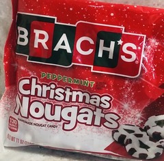 Branch’s Peppermint Christmas Nougats. Handmade Nougat Candy. 11oz See Below