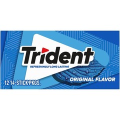 Trident 2ct- Sugar Free Variety Flavor Gum, 14 Sticks Each