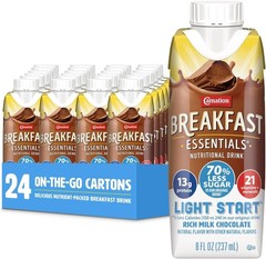 Light Start Ready-to-Drink Rich Milk Chocolate, 8