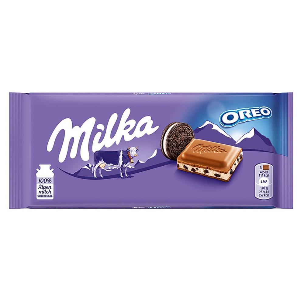 25x MILKA Oreo Chocolate Bar 100g / 3.5oz