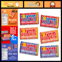 Milk Chocolate Bundle – Top 3 Belgium Bars, Fairtrade, No Artificial Flavors, 6.