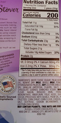 Russell Stover Cookies & Crème Chocolate Bunny Rabbit 1.3oz-New(See Below)