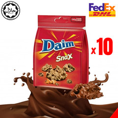 10x DAIM Snax Chocolate 145g Travel Pack Langkawi Milk Choco Snack Bag Halloween