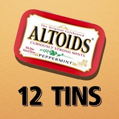 Altoids Classic Peppermint Breath Mints, 1.76 Ounce (Pack of 12), chocolate