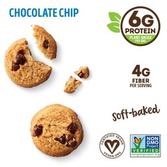 Lenny & Larry’s The Complete Crunchy Cookie, Pack of 12, Chocolate Chip