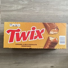 Twix Caramel & Milk Chocolate Cookie Bars Box, 36 x 1 Pack, Milk/Soy/Wheat
