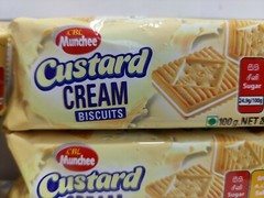 Ceylon Munchee Custard Cream Biscuits CBL 100% Pure Taste x1, 3, 4 Pack 100 g