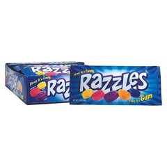 RAZZLES ORIGINAL – 1 ct of 1.4OZ RETRO PACKS – SHIPS FREE