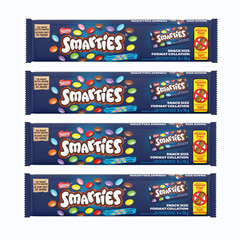Smarties Milk Chocolate In Candy Shell Snack Size 8 x 10g (4 packs)