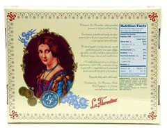 3 Pack 7.62 Ounce Italian Torrone Candy with Orange Vanilla Lemon Flavors