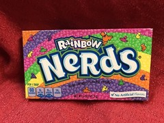 2 Boxes Of WILLY WONKA NERDS RAINBOW THEATER SIZE BOX 5 OZ EACH CANDY