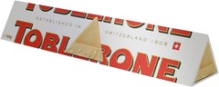 Toblerone White Chocolate Bar with Honey and Almond Nougat 340g Dad Father’s Day