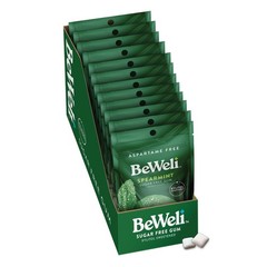 BeWeli | Sugar Free &Aspartame Free Chewing Gum | Xylitol Sweetened | Spearmi…