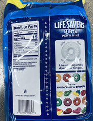 LifeSavers Pep O Mint Breath Mints Bulk Hard Candy Candies 53.95 oz (3.3 lbs)