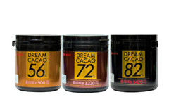 Lotte Dream Cacao Dark Chocolate 86g Mega Pack | 6 Bottles Lot | 56% 72% 82% Mix