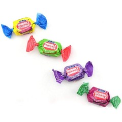300 Count Resealable Tub of Assorted Fruit & Bubble Gum – Original, Watermelon,