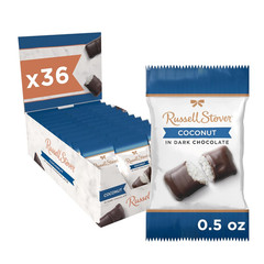 RUSSELL STOVER Milk Chocolate Pecan Delight Candy, 0.6 Oz. – 36 Ct. | Lunch Pack