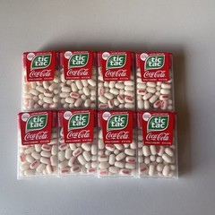 Discontinued Tic Tac Made With Coca Cola In Original Package (Set Of 8)