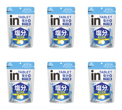 Japan Ramune candy Morinaga in Tablet Salt Ramune candy 80g × 6 bags
